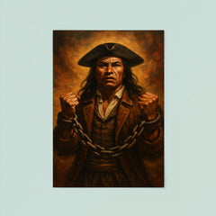 Tupac Amaru II in defiant chains poster 8