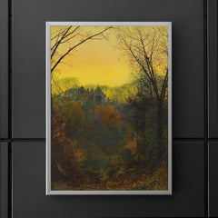 Twilight by John Atkinson Grimshaw, 1871 poster 5