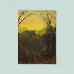 Twilight by John Atkinson Grimshaw, 1871 poster 8