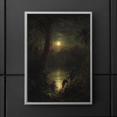 Twilight in the Tropics by Frederic Edwin Church, 1874 poster 5