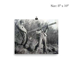 Two American Soldiers with a Captured Panzerschreck poster 4