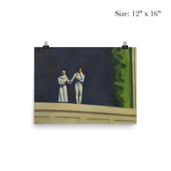 Two Comedians by Edward Hopper, 1966 poster 3