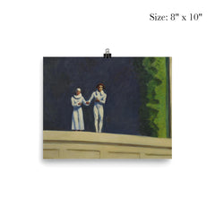 Two Comedians by Edward Hopper, 1966 poster 4