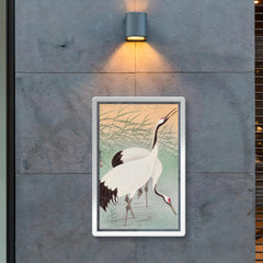 Two Cranes by Ohara Koson poster 2