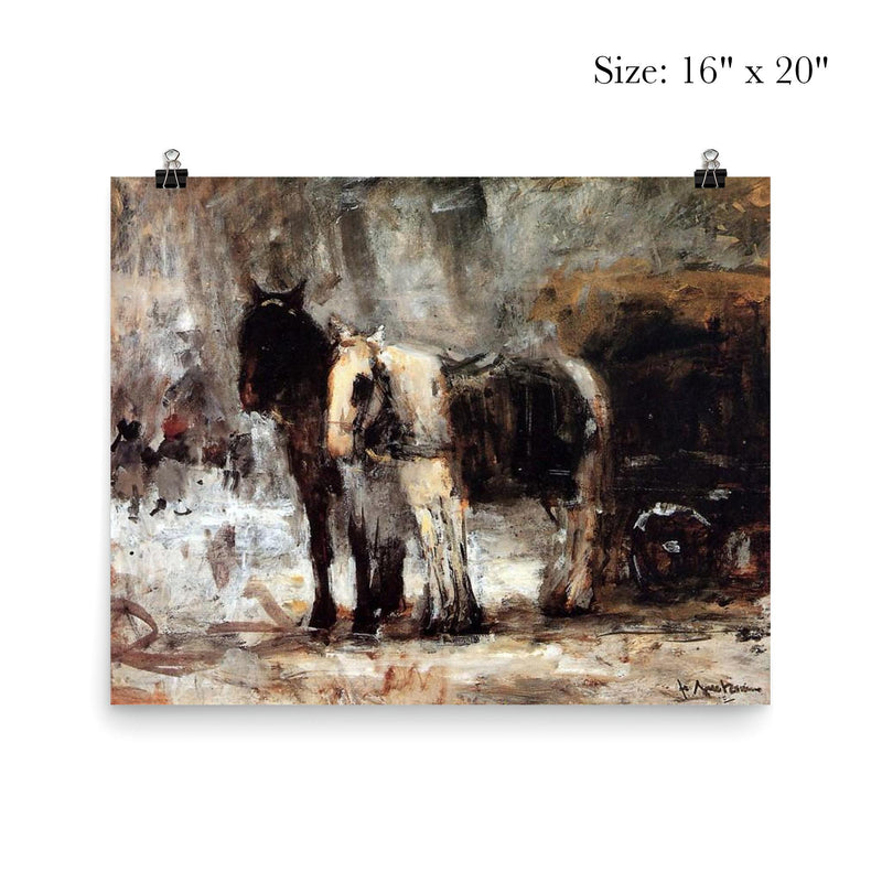 Two Horses by Floris Arntzenius poster 2