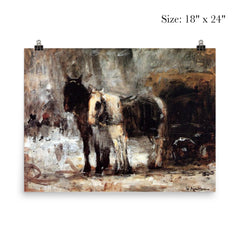 Two Horses by Floris Arntzenius poster 5