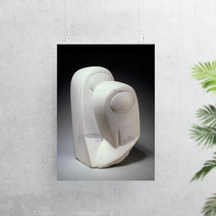 Two Penguins by Constantin Brancusi, 1911-1914 poster 7