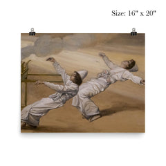 Two Priests Are Destroyed by James Tissot poster 2