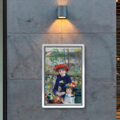 Two Sisters, also known as On the Terrace by Pierre Auguste Renoir poster 2