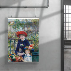 Two Sisters, also known as On the Terrace by Pierre Auguste Renoir poster 4