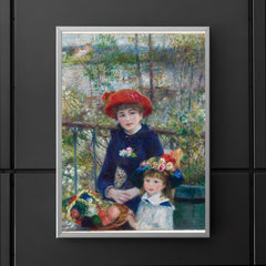 Two Sisters, also known as On the Terrace by Pierre Auguste Renoir poster 5