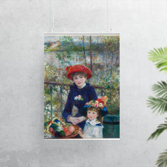 Two Sisters, also known as On the Terrace by Pierre Auguste Renoir poster 7