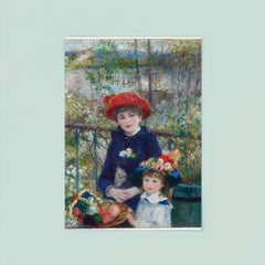 Two Sisters, also known as On the Terrace by Pierre Auguste Renoir poster 8