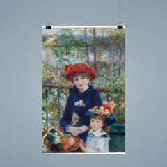 Two Sisters, also known as On the Terrace by Pierre Auguste Renoir poster 9