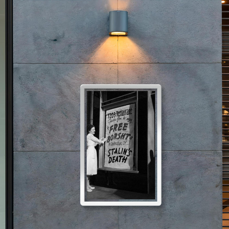 Ukrainian Immigrant After Stalin's Death, 1953 poster 2