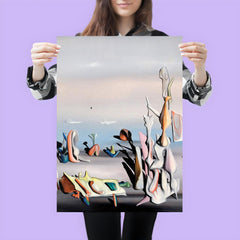 Un peu après (A Little Later) by Yves Tanguy, 1940 poster 3