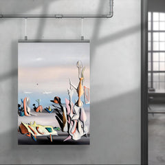 Un peu après (A Little Later) by Yves Tanguy, 1940 poster 4