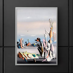 Un peu après (A Little Later) by Yves Tanguy, 1940 poster 5