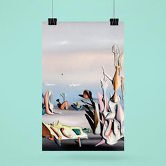 Un peu après (A Little Later) by Yves Tanguy, 1940 poster 6