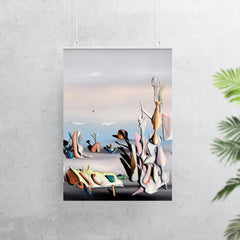 Un peu après (A Little Later) by Yves Tanguy, 1940 poster 7