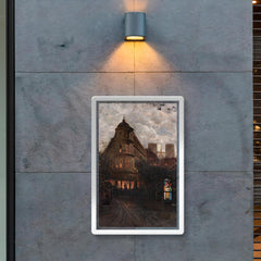 Una Sera d'Estate a Parigi (Luna Velata) by Mario de Maria, 1880-90 poster 2