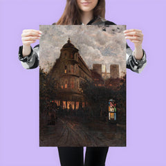 Una Sera d'Estate a Parigi (Luna Velata) by Mario de Maria, 1880-90 poster 3