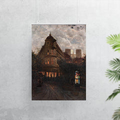 Una Sera d'Estate a Parigi (Luna Velata) by Mario de Maria, 1880-90 poster 7