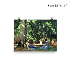 Under the Greenwood Tree by George Henry, 1909 poster 3