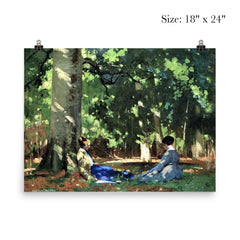 Under the Greenwood Tree by George Henry, 1909 poster 5