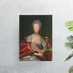 Unfinished Portrait of Mariana de Silva y Sarmiento, Anton Raphael Mengs, 1775 poster 7