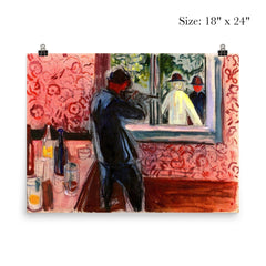 Uninvited Guests by Edvard Munch poster 5