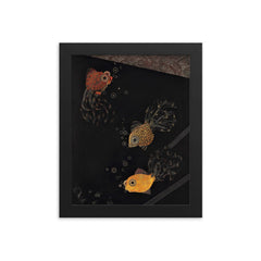 Untitled by Jean Dunand, 1925 framed print on a plain backdrop in size 8"x10".