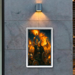 Up Helly Aa Fire Festival Shetland Scotland poster 2