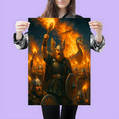 Up Helly Aa Fire Festival Shetland Scotland poster 3