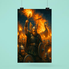 Up Helly Aa Fire Festival Shetland Scotland poster 6