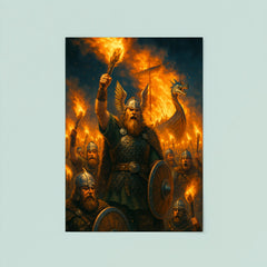 Up Helly Aa Fire Festival Shetland Scotland poster 8