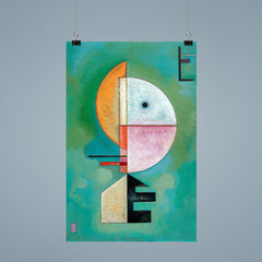 Upward by Wassily Kandinsky poster 9