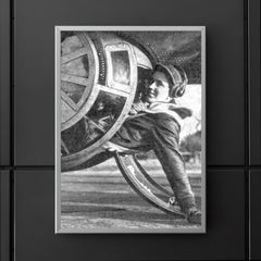 US Army Air Force Staff Sgt. Alan Magee Survives Fall from B-17 Flying Fortress poster 5