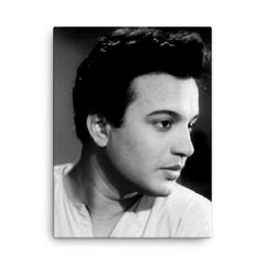 Uttam Kumar canvas print on a plain backdrop in size 18"x24".
