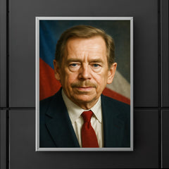 Vaclav Havel portrait poster 5