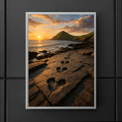 Valentia Island Tetrapod Trackway Ireland poster 5