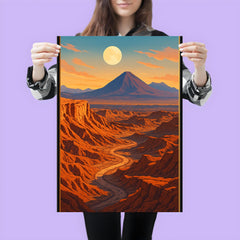 Valley of the Moon Valle de la Luna Chile poster 3