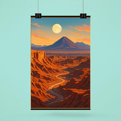 Valley of the Moon Valle de la Luna Chile poster 6