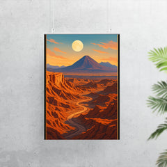 Valley of the Moon Valle de la Luna Chile poster 7