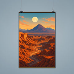 Valley of the Moon Valle de la Luna Chile poster 9