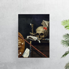 Vanite - Nature Morte by Sebastien Bonnecroy, 1641 poster 7