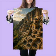 Vardzia Cave Monastery Georgia poster 3