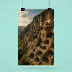 Vardzia Cave Monastery Georgia poster 6