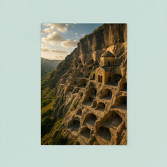 Vardzia Cave Monastery Georgia poster 8