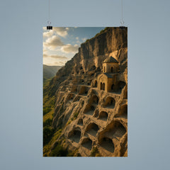 Vardzia Cave Monastery Georgia poster 9